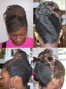 French Roll Braids hairstyle