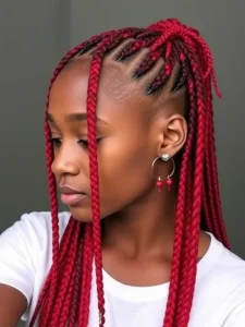 Red Box Braids