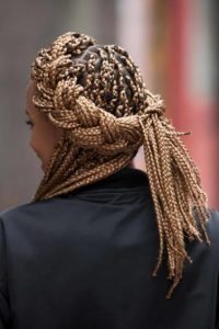 Box Braid Crown